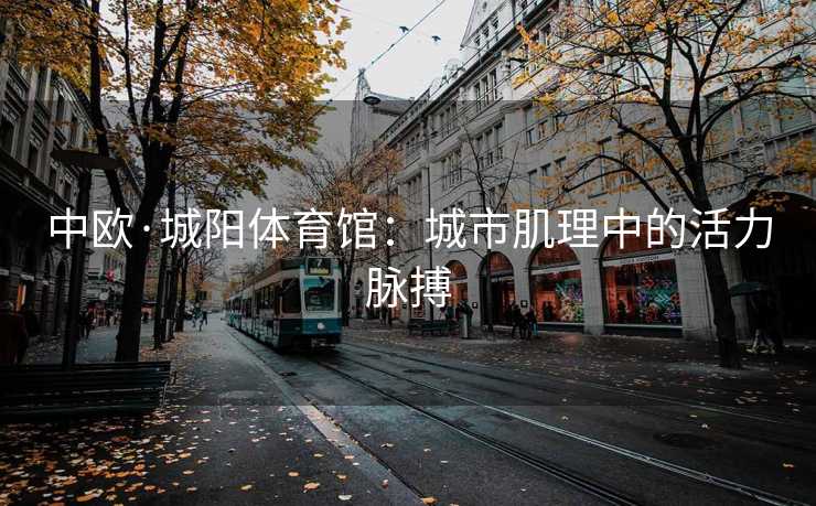 中欧·城阳体育馆：城市肌理中的活力脉搏