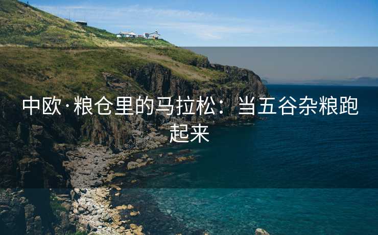中欧·粮仓里的马拉松：当五谷杂粮跑起来